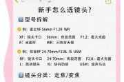 相机镜头标志代表什么含义？