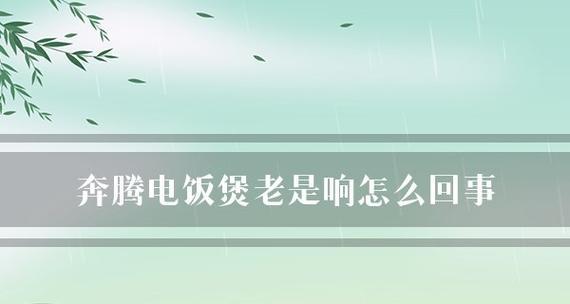 奔腾电饭煲维修指南（教你轻松解决电饭煲故障）