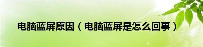 解决显示器升级后出现蓝屏问题的方法