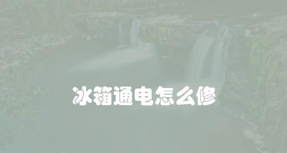冰箱不通电问题的处理方法（急救措施让冰箱恢复通电）