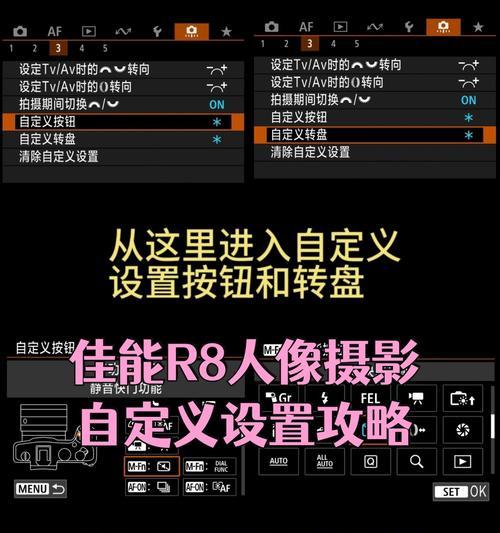 佳能大红圈镜头设置方法是什么？