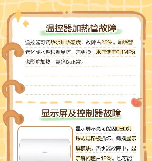 全自动热水器没有温度是什么原因？解决这个问题需要怎么做？