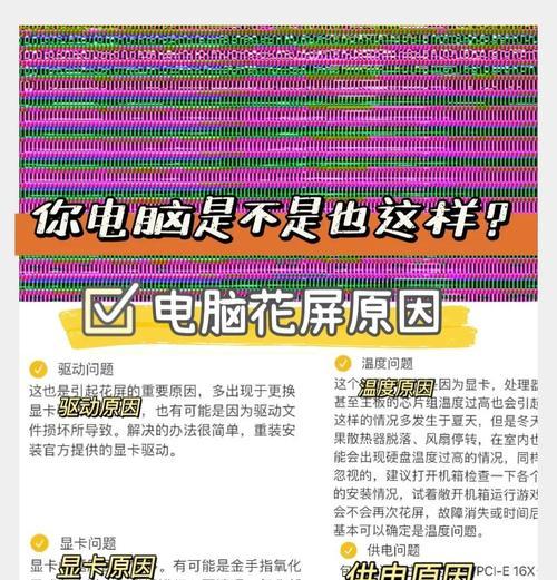 台式电脑屏幕狂闪的解决方法是什么？