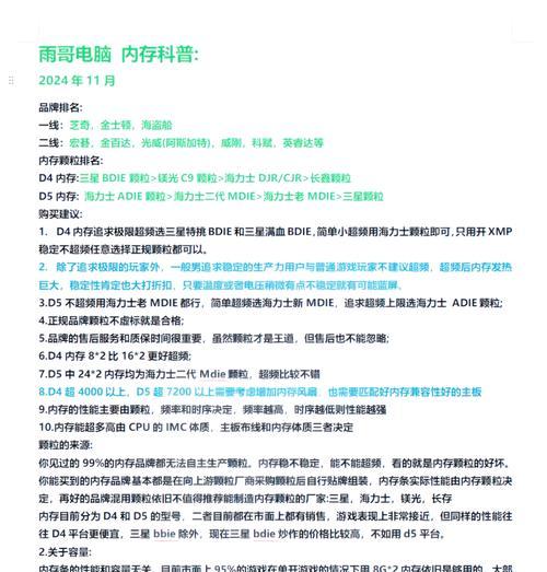 电脑超频需要哪些配件？