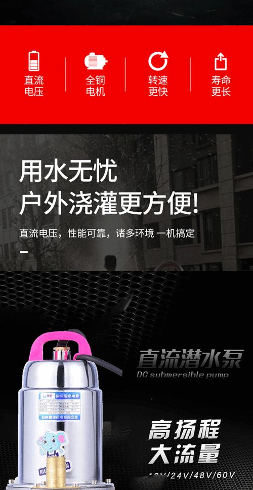 电瓶车直流水泵购买时应注意什么？如何选择合适的型号？